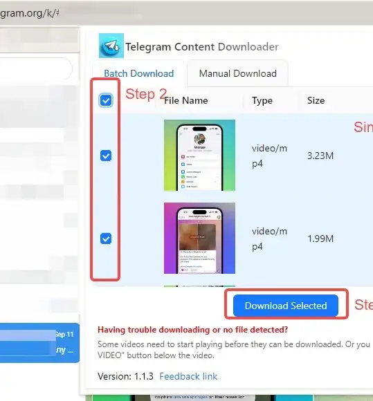 How To Use TG Video Downloader - TG Content Downloader